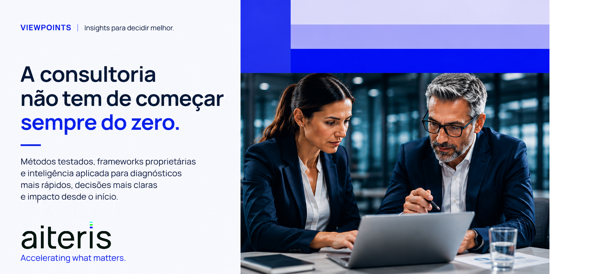 A consultoria não tem de começar sempre do zero